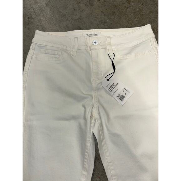 Yummie by Heather Thomson Boot Cut White Size 29 NWT - Picture 5 of 6